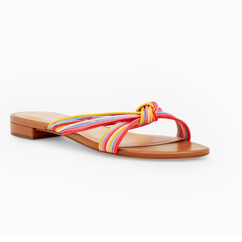 Talbots | Kerri knotted Multicolored Strappy slides Sandals
